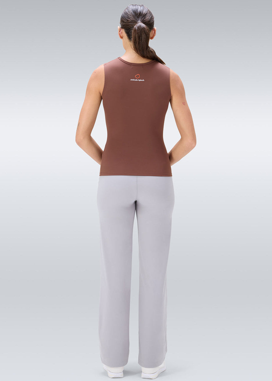 Sirin Top - Roasted Coffee Brown