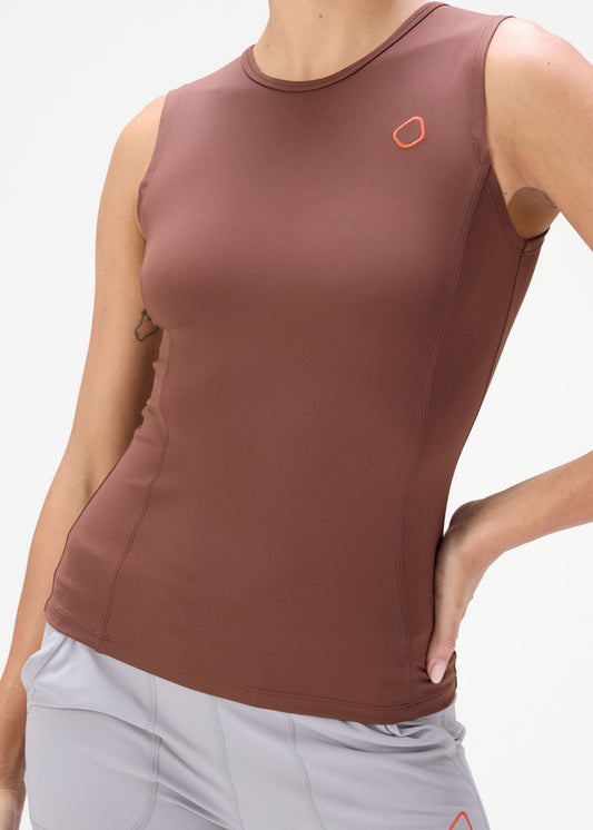 Sirin Top - Roasted Coffee Brown