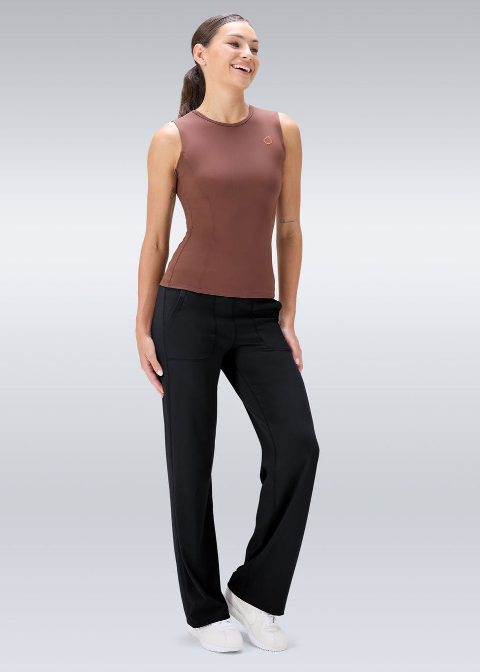 Sirin Top - Roasted Coffee Brown