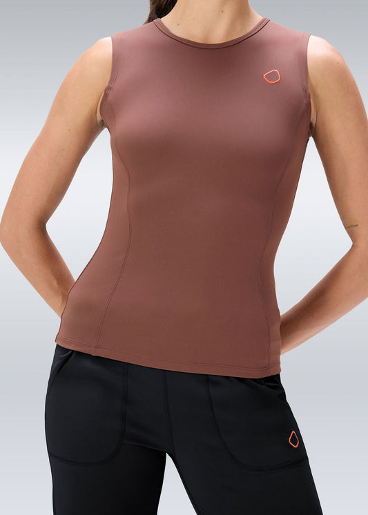 Sirin Top - Roasted Coffee Brown