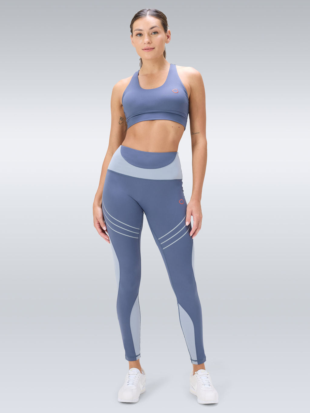 Utopia Reflective Legging - Steel Blue