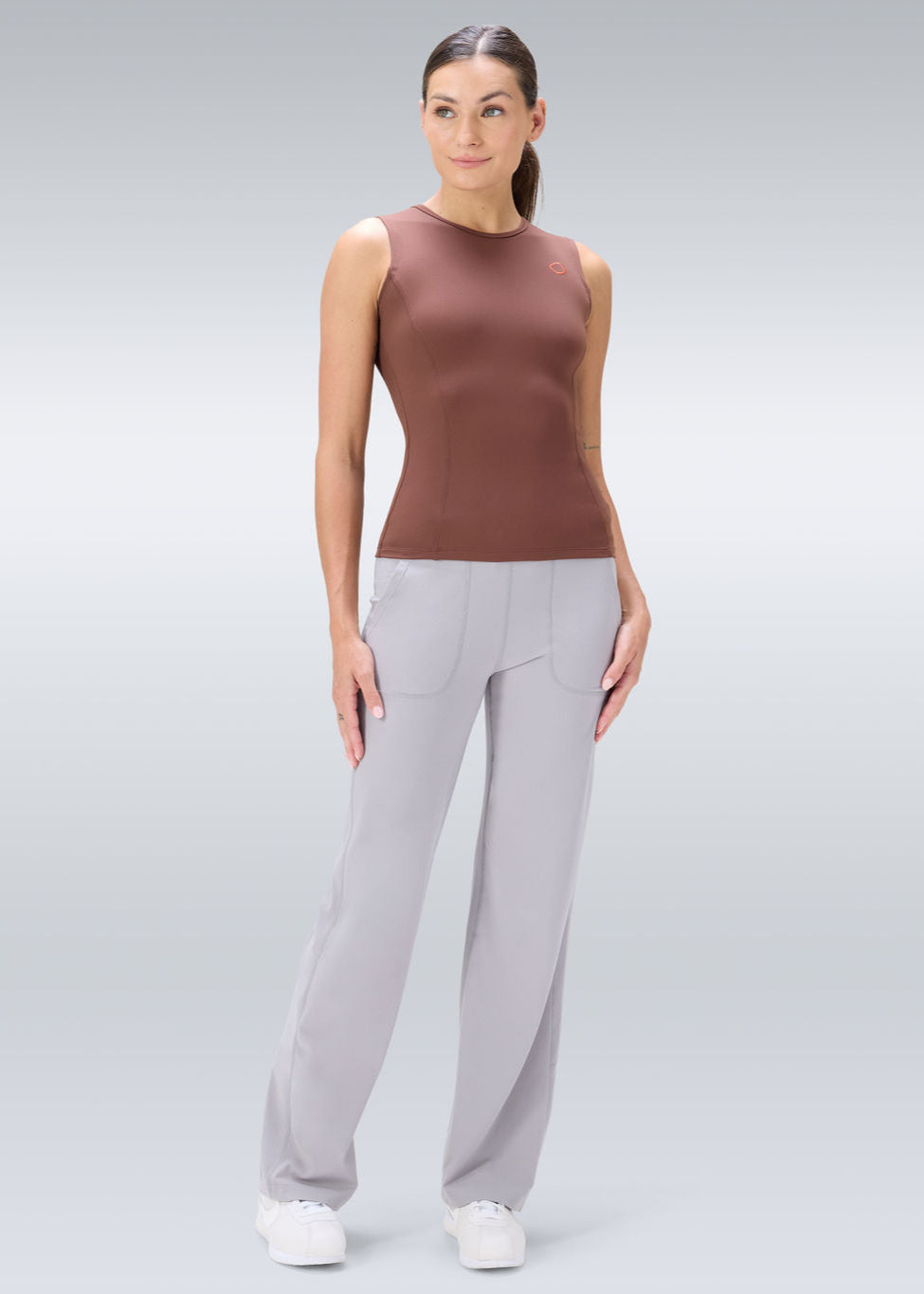 Sirin Top - Roasted Coffee Brown