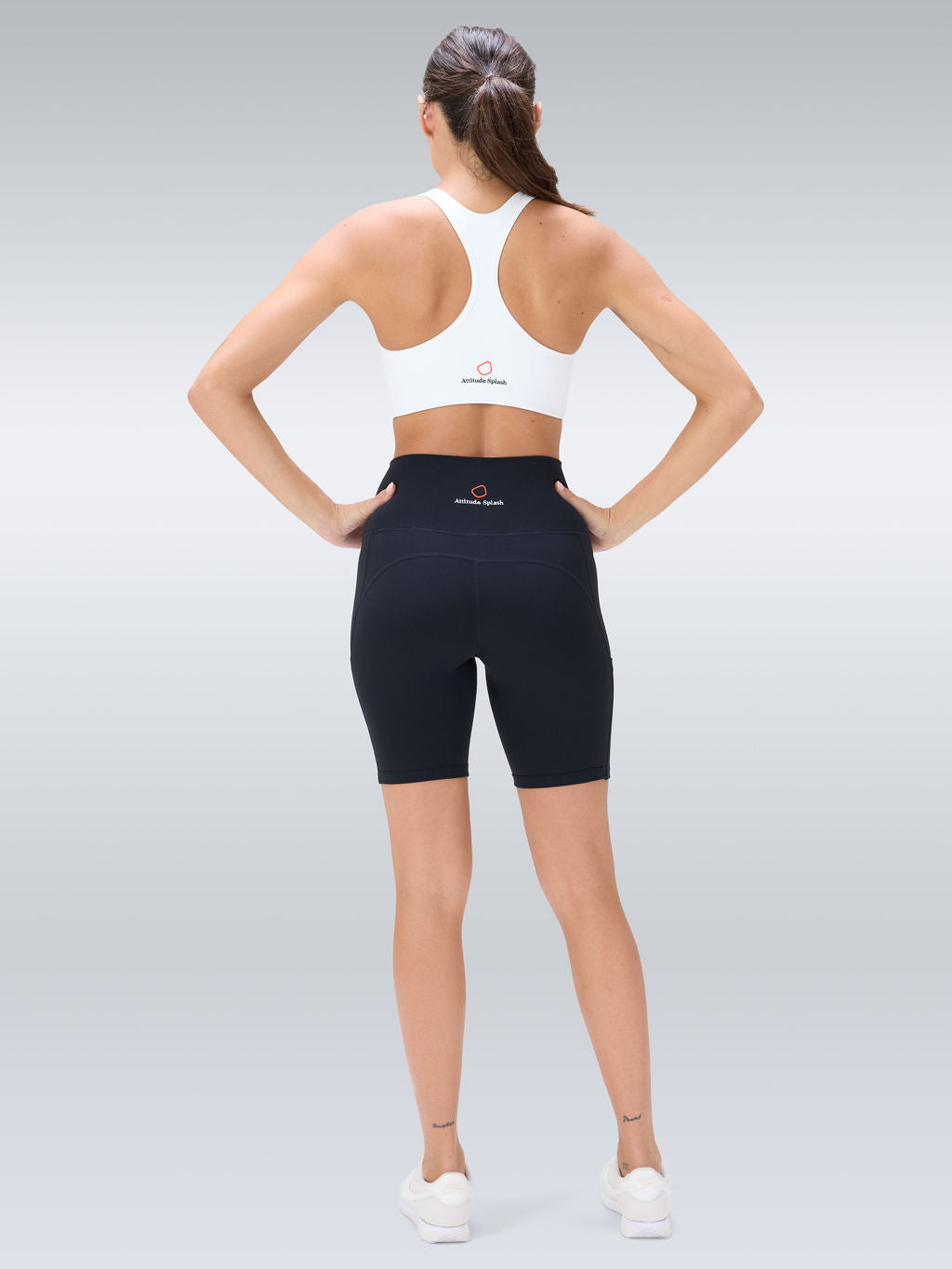 Zaira Sports Bra - White