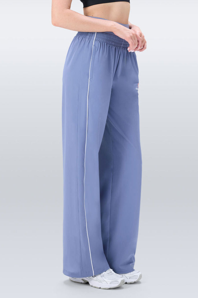 Romp double waistband Pant-  Bluish Grey