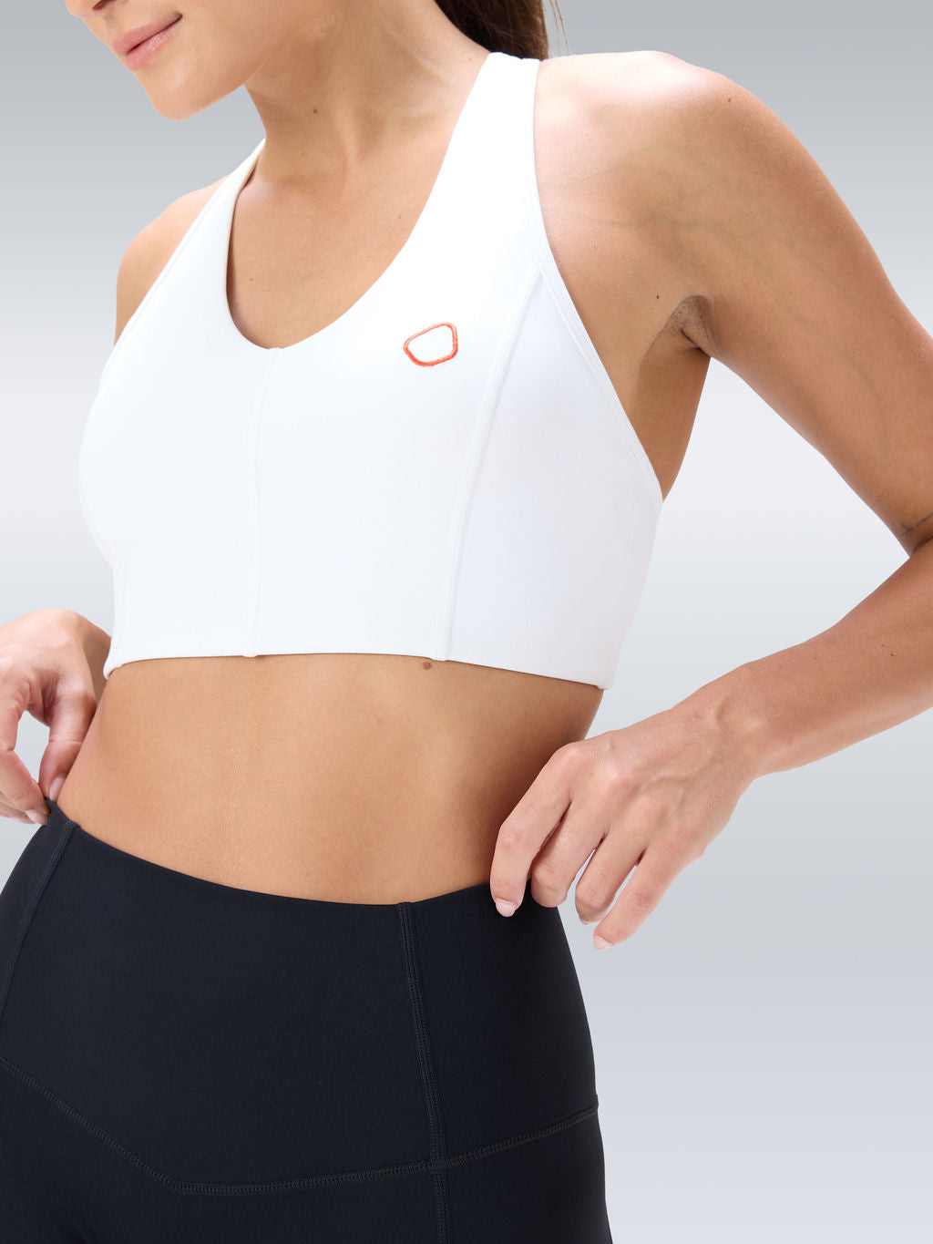 Zaira Sports Bra - White